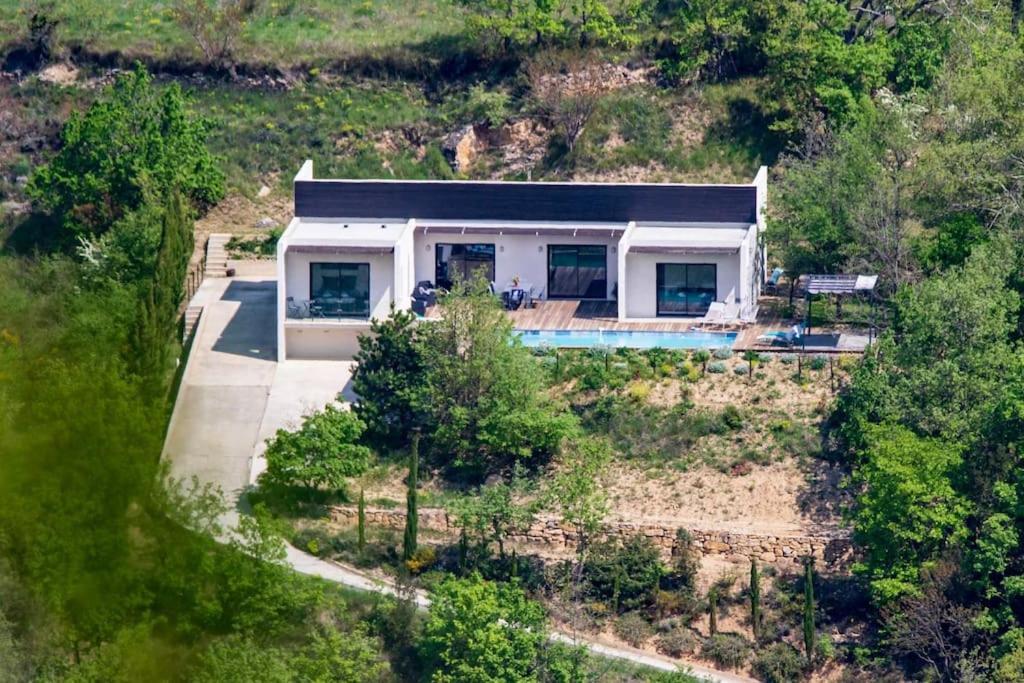 Villa Blanche, Contemporary, Cathars, Couiza, Carcassonne Экстерьер фото