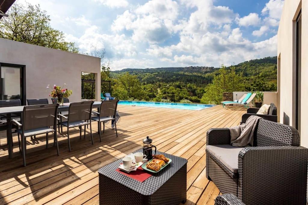 Villa Blanche, Contemporary, Cathars, Couiza, Carcassonne Экстерьер фото