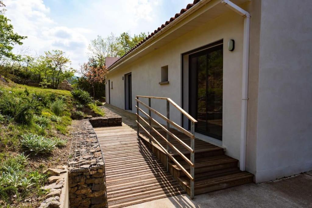 Villa Blanche, Contemporary, Cathars, Couiza, Carcassonne Экстерьер фото