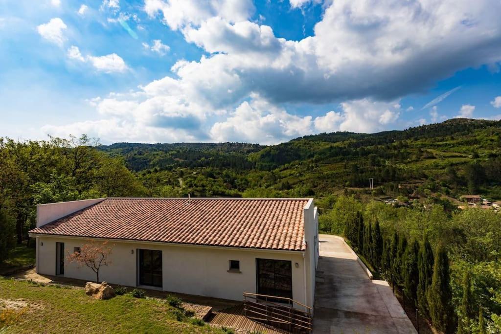 Villa Blanche, Contemporary, Cathars, Couiza, Carcassonne Экстерьер фото