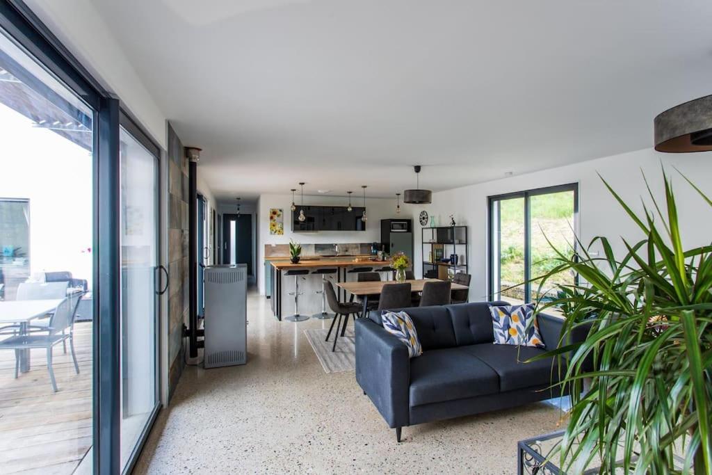 Villa Blanche, Contemporary, Cathars, Couiza, Carcassonne Экстерьер фото