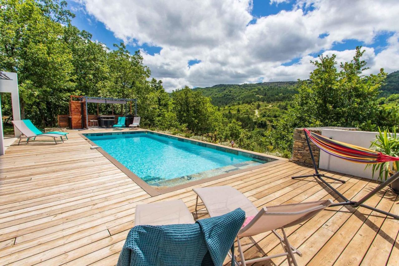 Villa Blanche, Contemporary, Cathars, Couiza, Carcassonne Экстерьер фото