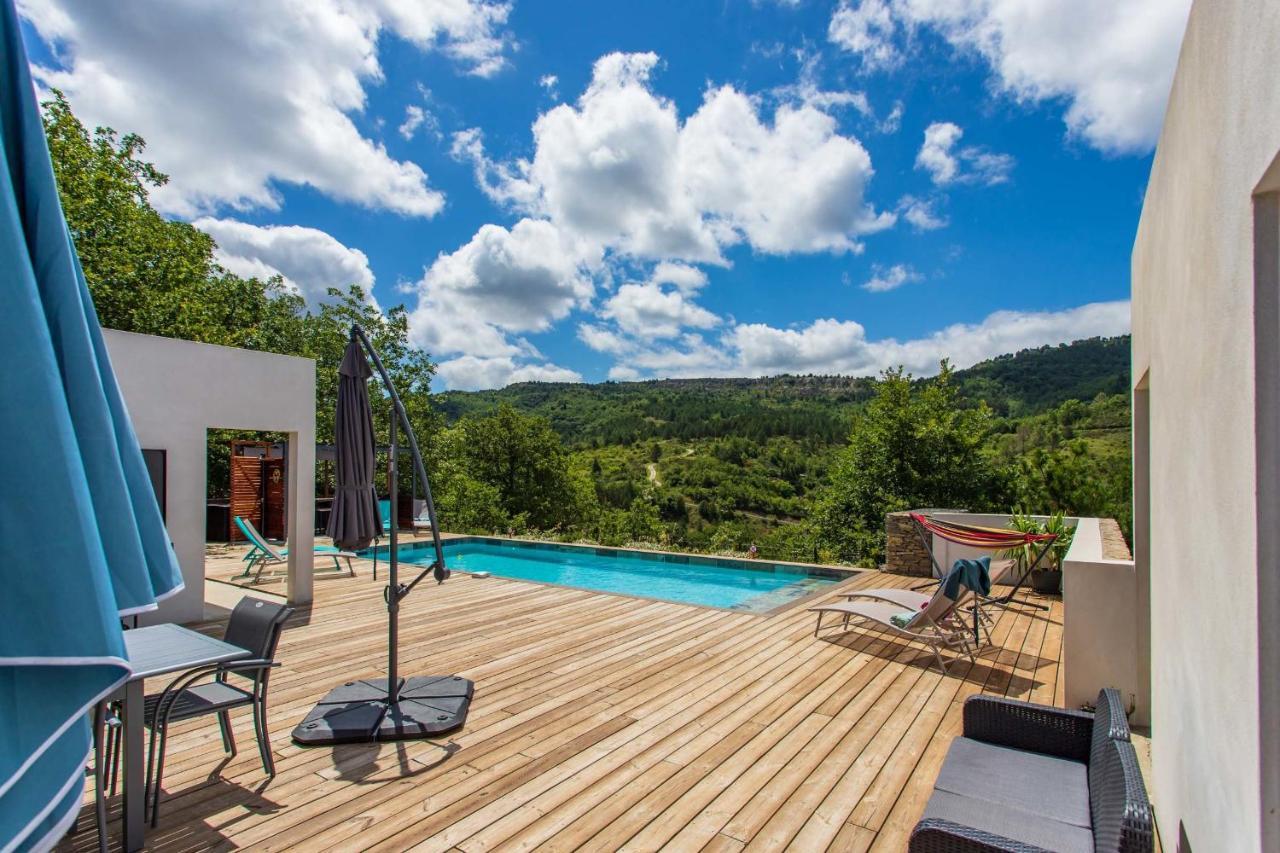 Villa Blanche, Contemporary, Cathars, Couiza, Carcassonne Экстерьер фото