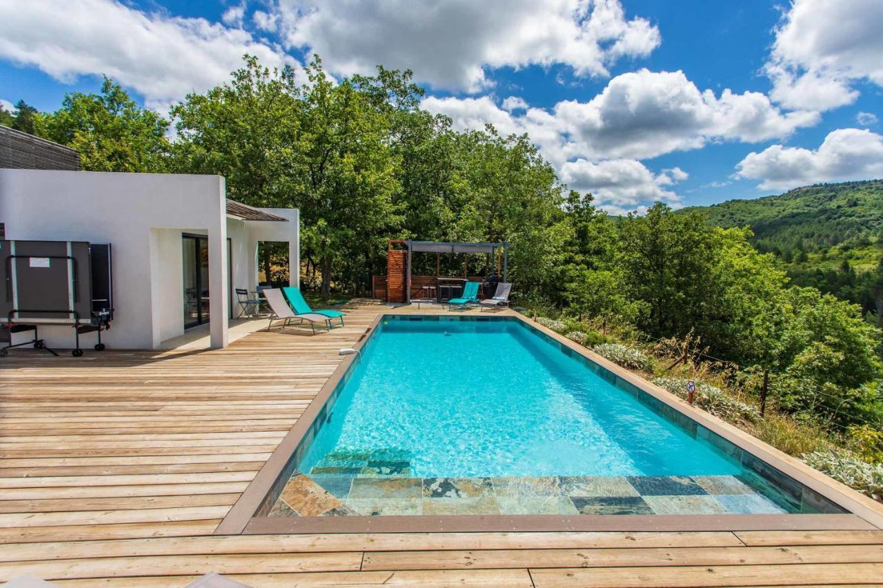 Villa Blanche, Contemporary, Cathars, Couiza, Carcassonne Экстерьер фото